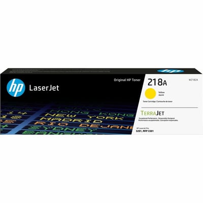 218A YELLOW LASERJET TONER CARTRIDGE