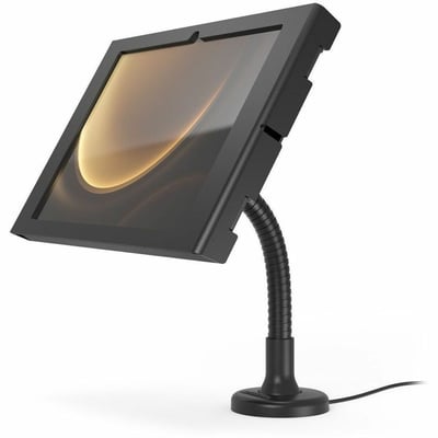 GALAXY TAB S9+/S9FE+ 12.4IN APEX ENCLOSURE FLEX ARM MOUNT BLACK