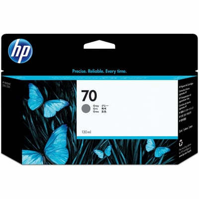 HP 70 (C9450A) Original Inkjet Ink Cartridge - Single Pack - Gray - 1 Each