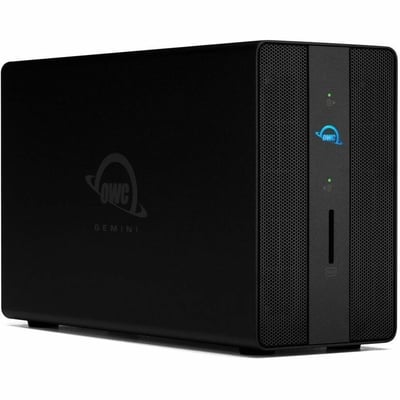 OWC GEMINI 16TB THUNDERBOLT 40GB/S DOCK AND DUAL-DRIVE RAID STORAGE SOLUTION - U