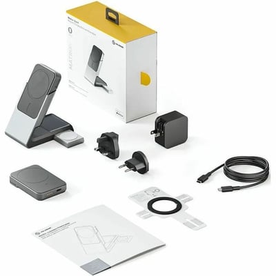 ALOGIC MATRIX+ 3-IN-1 MAGNETIC CHARGING DOCK W/ POWER BANK AND APP