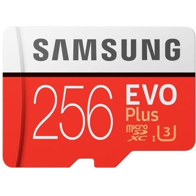 Samsung EVO Plus 256 GB Class 10/UHS-I (U3) microSDXC - 1