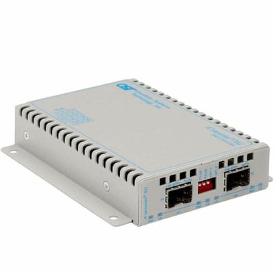 10 GIGABIT FIBER CONVERTER SFP+ TO SFP+ W/ MOUNT AC PWR