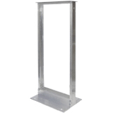 Rack Solutions 24U 2Post Rack with 12-24 Holes (Clear)