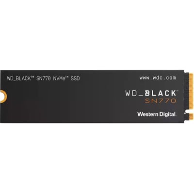WD Black SN770 WDS200T3X0E 2 TB Solid State Drive - M.2 2280 Internal - PCI Express NVMe (PCI Express NVMe 4.0 x4)