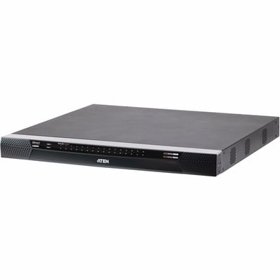 2REMOTE 1LOCAL SIMUL 32PORT CAT5 FHD IP KVM W/VMEDIA DUAL PWR