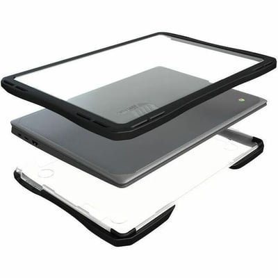 Rugged Hard Shell Air Style Case for HP Fortis x360 G5 Chromebook 11"
