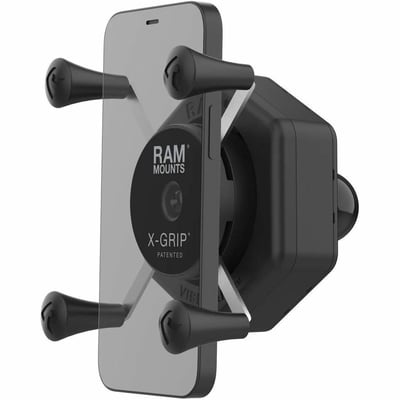 RAM Mounts X-Grip Vehicle Mount for Smartphone, Camera, GPS, Computer, Electronic Equipment, Handheld Device, iPhone - Landscape/Portrait