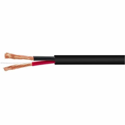 MONOPRICE SPEAKER WIRE CL2 RATED 2-CONDUCTOR 14AWG 250FT BLACK