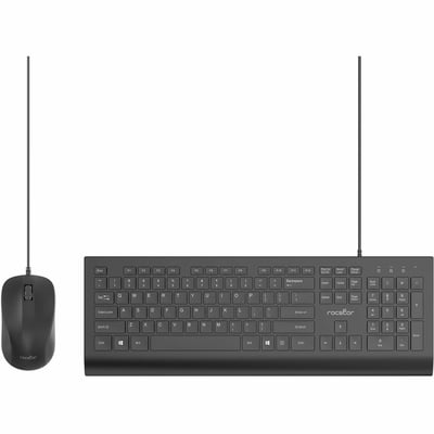 USB WIRED KEYBOARD MOUSE COMBO PREMIUM CK1 WRD KEYBRD MOUSE COMBO