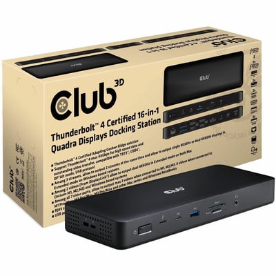 TB4 FULL DOCK QUADRA PORT TB4 FULL DOCK 4X 4K 60HZ