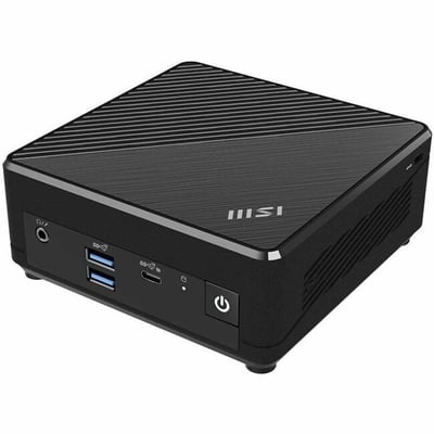 MSI Cubi N ADL Cubi N ADL S-055BUS Barebone System - Mini PC - Socket BGA-1264 - 1 x Intel N-series N100 Quad-core (4 Core)