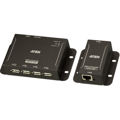 ATEN 4-Port USB 2.0 CAT 5 Extender (up to 50m)