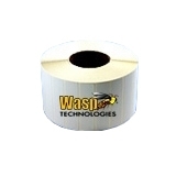 Wasp 2.00" x 0.75" Polyester TT labels, "Void if Removed," 1 roll, 2,500 per roll, 8" OD