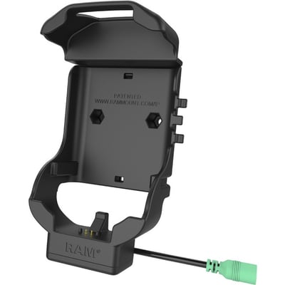 RAM Mounts Form-Fit Powered Cradle for Zebra TC70, 72, 75 & 77