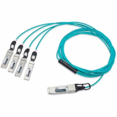 Approved Networks 40G QSFP+ AOC Cable (QSFP+ to 4 x SFP+) Breakout