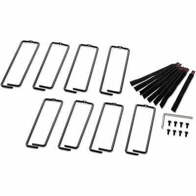 APC NetShelter Cable Management, Vertical Cable Manager, Rings, for NetShelter 750 and 800mm W Enclosures, Set of 8, 76 x 19 x 203 mm