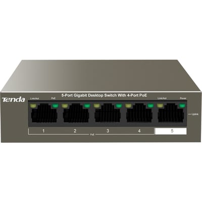 5-PORT DESKTOP SWITCH 4PORT POE .