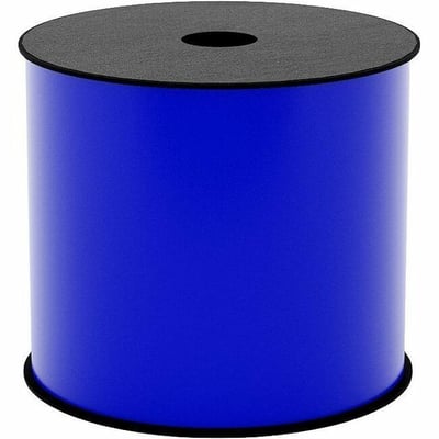 4IN WIDE TT CONTINUOUS VINYL BLUE LABEL (USE BMSLPR02 INK
