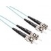 1M OM3 FIBER OPTIC CABLE ST-ST MM 10G
