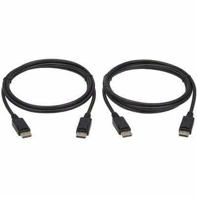 4K DISPLAYPORT CABLES WITH LATCHING CONNECTORS M/M 4K 10FT