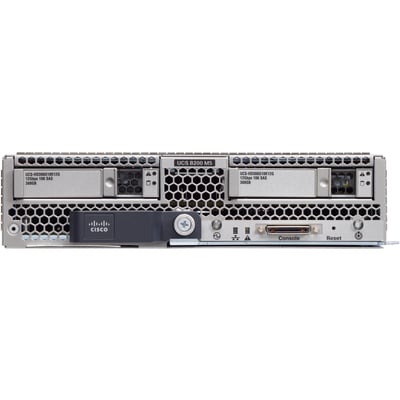 Cisco B200 M5 Blade Server - 2 x Intel Xeon Gold 5118 Dodeca-core (12 Core) 2.30 GHz - 96 GB Installed DDR4 SDRAM - Serial ATA, 12Gb/s SAS Controller - 2 Processor Support - 3 TB RAM Support - 10 Gigabit Ethernet - Matrox G200e 8 MB Graphic Card 6X16GB