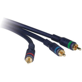 MONOPRICE CAT8 0.5FT BLUE PATCH CABLE DOUBLE SHIELDED (S/FTP) 28AWG 2GHZ 40G PUR