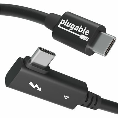 PLUGABLE THUNDERBOLT 4 240W EPR TBT4 USB4 240W CABLE RIGHT ANGLE