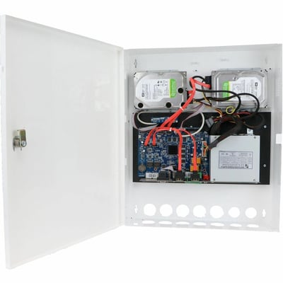 Speco 32 Channel Facial Recognition Wall Mount NVR - 24 TB HDD