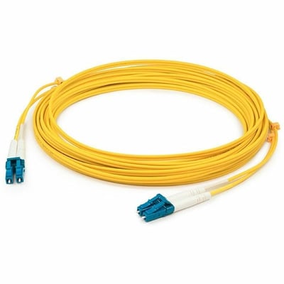 AddOn 4m LC to LC Yellow OS2 Duplex LSZH Fiber Patch Cable