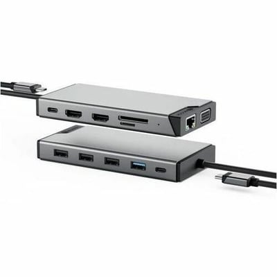 ALOGIC USB-C 12-IN-1 TRIPLE DISPLAY COMPACT DOCKING STATION