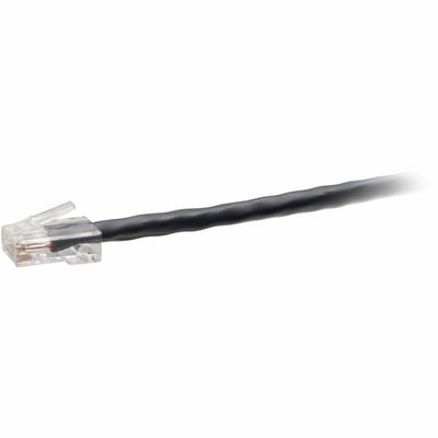 QS 15FT/4.5M BK NON BOOTED C6 UTP CM TAA