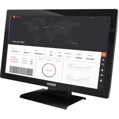 GVision D22ZD-AV-45PT 22" Class LCD Touchscreen Monitor - 16:9 - TAA Compliant