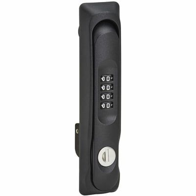 LOCKING DOOR HANDLES FOR RACKS FRONT/BACK DOORS 4-DIGIT COMBO LOCK