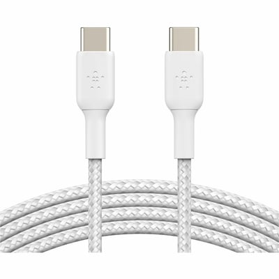 BRAIDED C-C 2.0 2M WHT