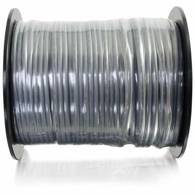 C2G 500ft 28 AWG 4-Conductor Silver Satin Modular Cable Reel