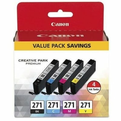 Canon Original Inkjet Ink Cartridge - Cyan, Magenta, Yellow, Black - 4 / Pack