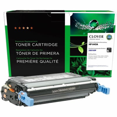 Clover Imaging Remanufactured Black Toner Cartridge for HP 643A (Q5950A)