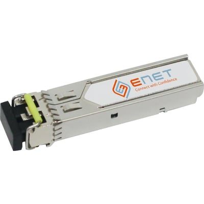 ENET Cisco Compatible CWDM-SFP-1550 TAA Compliant Functionally Identical 1000BASE-CWDM SFP 1550nm 80km Duplex LC Connector