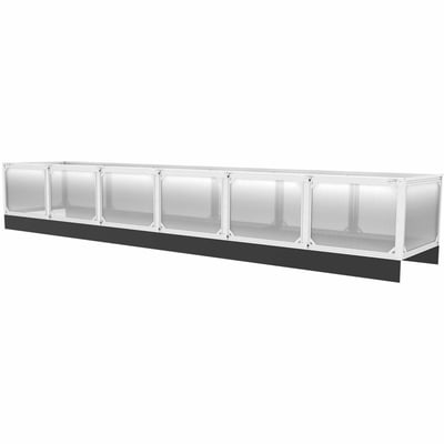 RAPIDPOD AISLE CONTAINMENT SYST EM KIT - 36INH X 54INW X 288INL (24