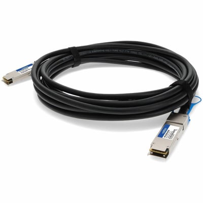 AddOn Juniper Networks&reg; JNP-QSFP-DAC-3MA to Brocade&reg; (Formerly) 40G-QSFP-QSFP-C-0301 Compatible TAA Compliant 40GBase-CU QSFP+ to QSFP+ Direct Attach Cable (Active Twinax, 3m)