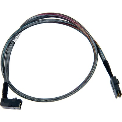 INTERNAL RIGHT-ANGLE MINI-SAS HD X4 TO MINI-SAS X4, USED FOR CONNECTING A SERIES
