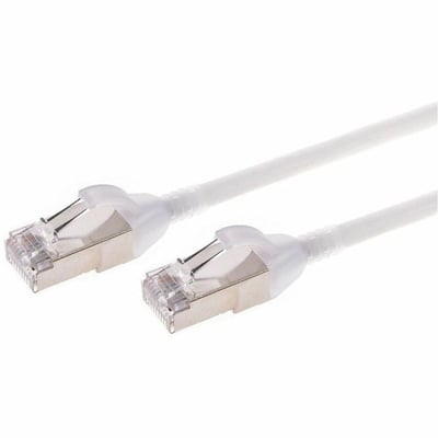 MONOPRICE SLIMRUN CAT6A ETHERNET PATCH CABLE - SNAGLESS_ DOUBLE SHIELDED_ COMPON