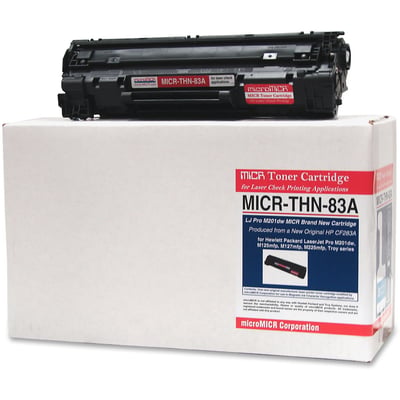 MICROMICR MICR CF283A HIGH QUALITY NEW BUILD TONER CARTRIDGE THAT WORKS WITH HP