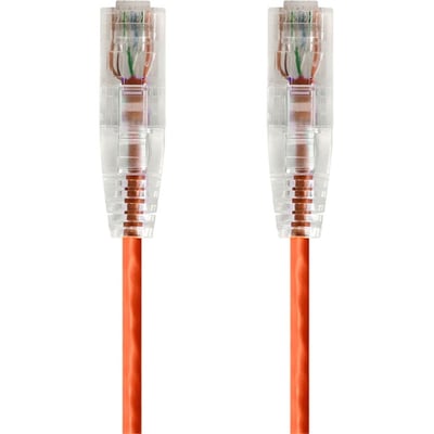 SLIMRUN CAT6 UTP CABLE-5FT ORANGE