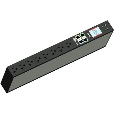 Legrand Horizontal Rackmount Network Metered 8 Outlet Power Distribution Unit - TAA Compliant
