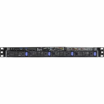 ASROCK RACK 1U4LW-C252 1U RACKMOUNT SERVER BAREBONE 4 BAYS SINGLE SOCKET H5 (LGA