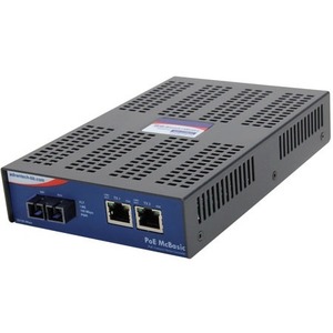 IMC-480-SE - STANDALONE POE MEDIA CONVERTER, 100BASE-TX/FX, SINGLE-MODE 1310NM