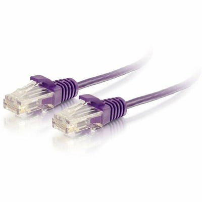 25FT/7.62M CAT6 UTP 28AWG PUR
