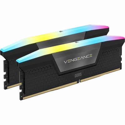 Corsair Vengeance RGB 64GB (2x32GB) DDR5 DRAM 6400MT/s C32 Memory Kit - Black